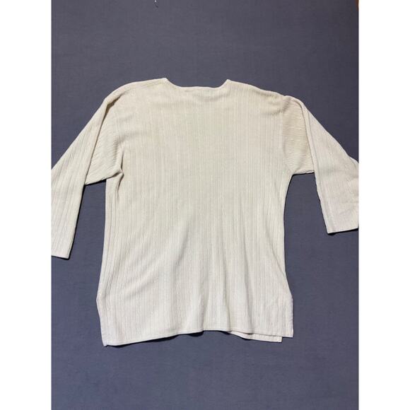 Dressbarn Women's Plus Size 22/24 Tan Tight Knit Sweater - Picture 5 of 5